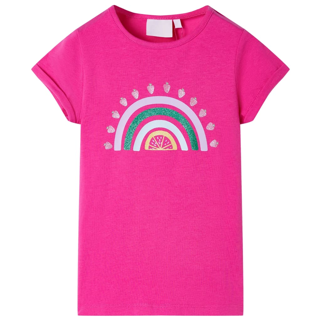 VidaXL Chemise enfant 128 rose foncé