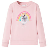 VidaXL Pull enfant 140 rose clair