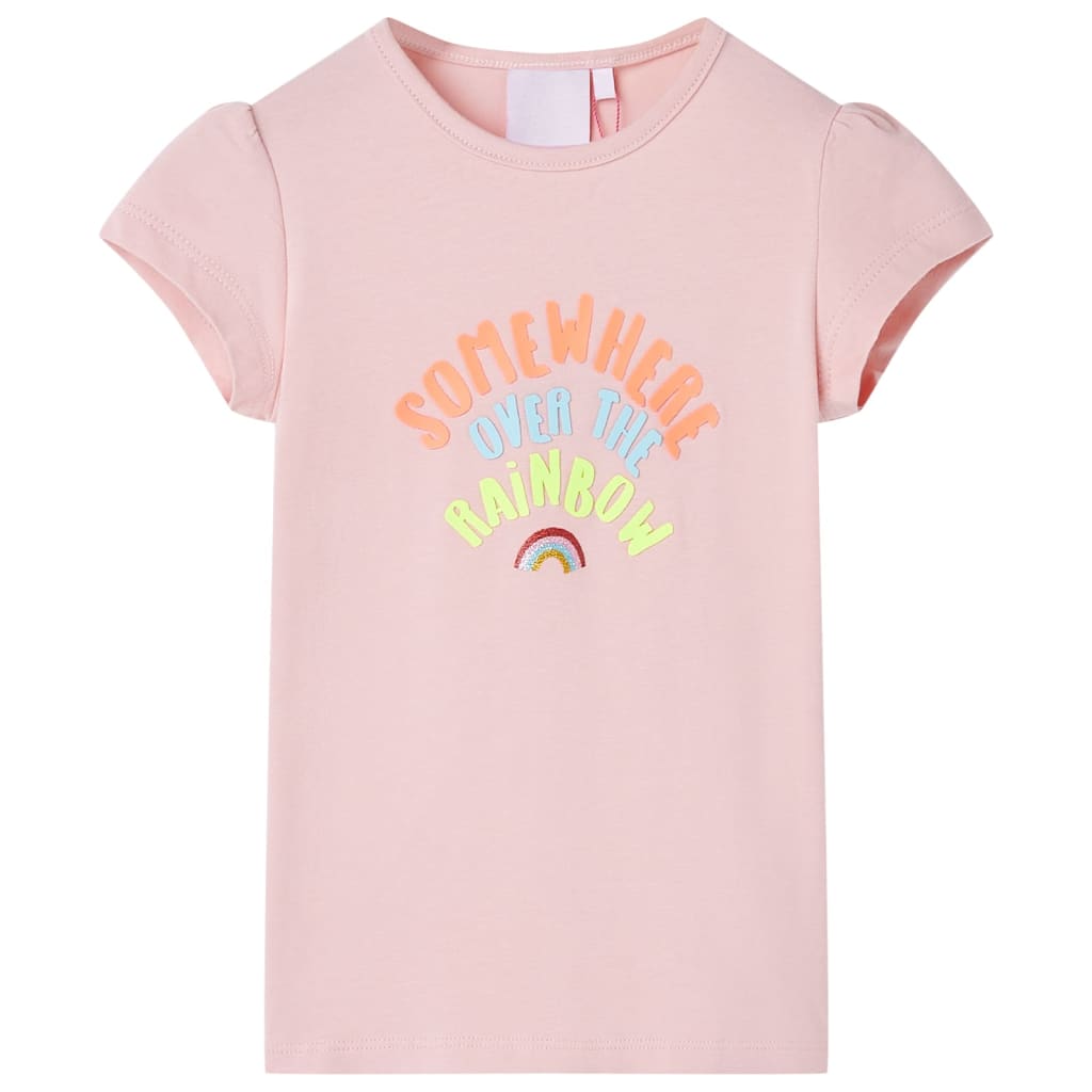 VidaXL Chemise enfant 92 rose clair