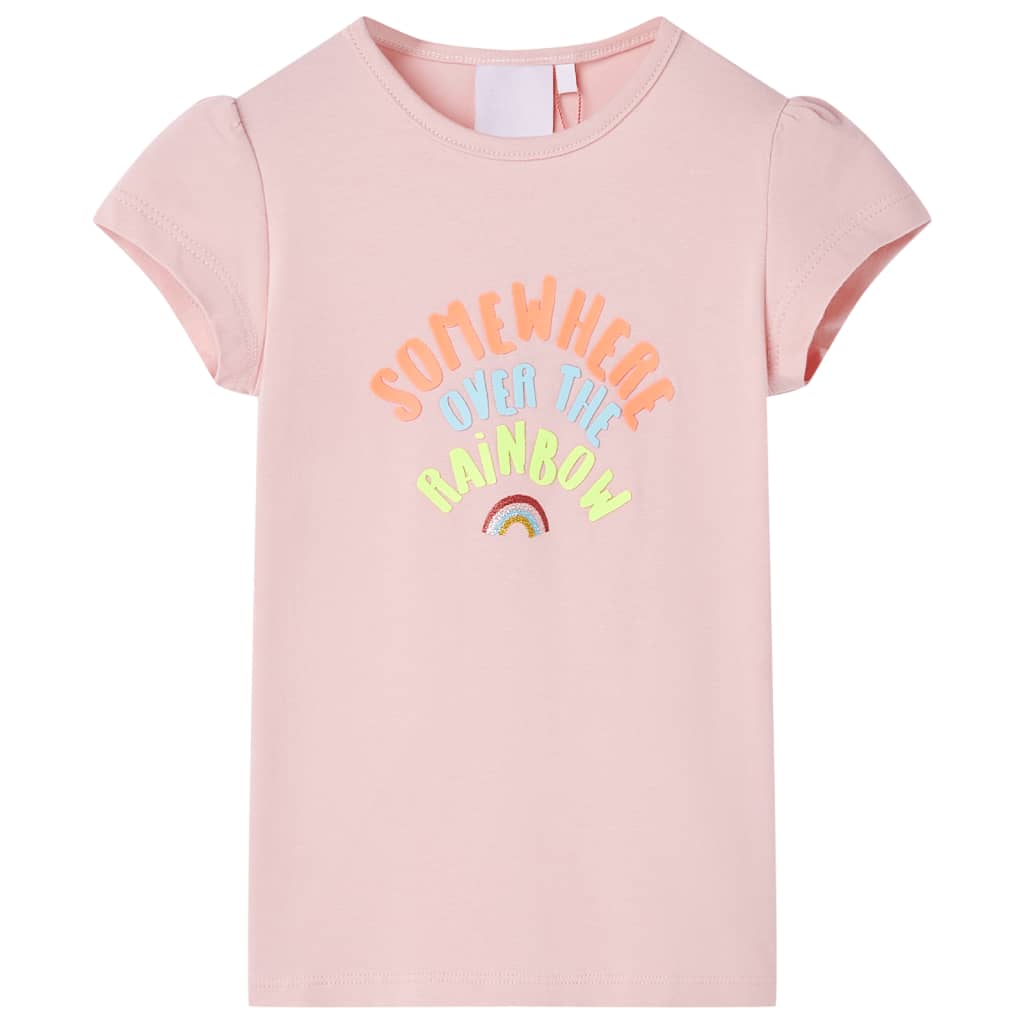 VidaXL Chemise enfant 104 rose clair