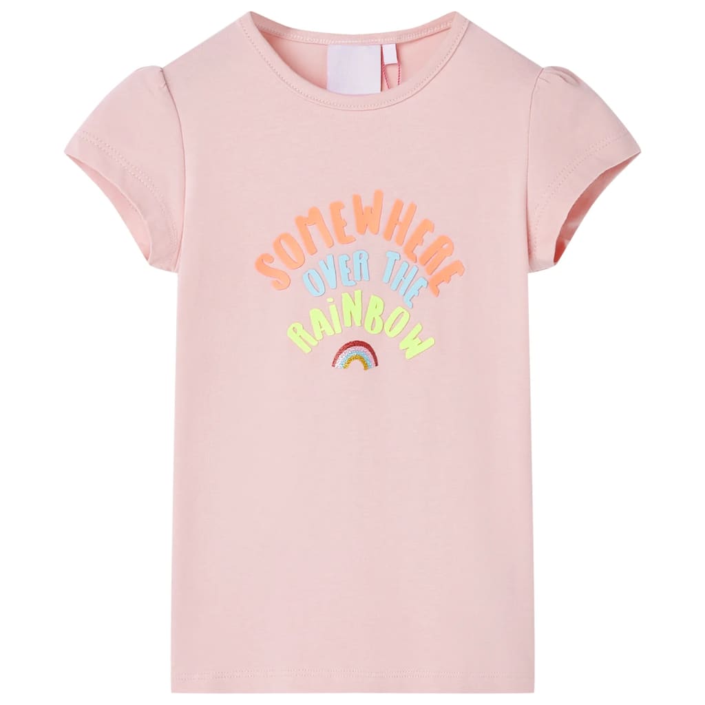 VidaXL Chemise enfant 140 rose clair