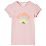 VidaXL Chemise enfant 140 rose clair