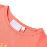 VidaXL Chemise enfant 116 couleur corail