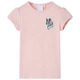 VidaXL Chemise enfant 116 rose clair