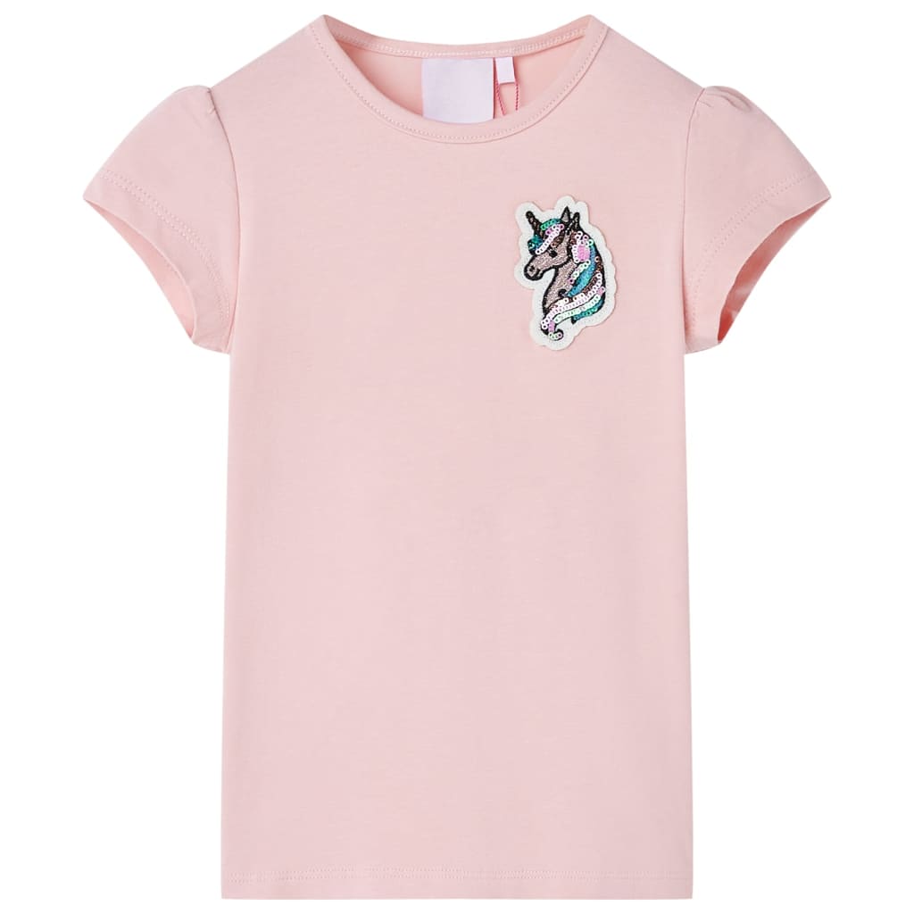 VidaXL Chemise enfant 140 rose clair