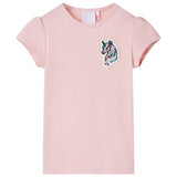 VidaXL Chemise enfant 140 rose clair