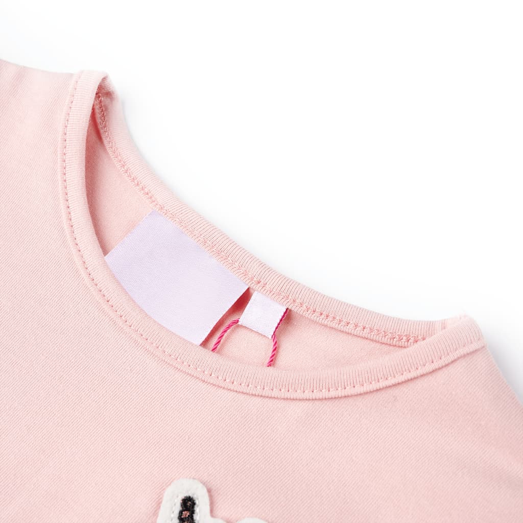 VidaXL Chemise enfant 140 rose clair