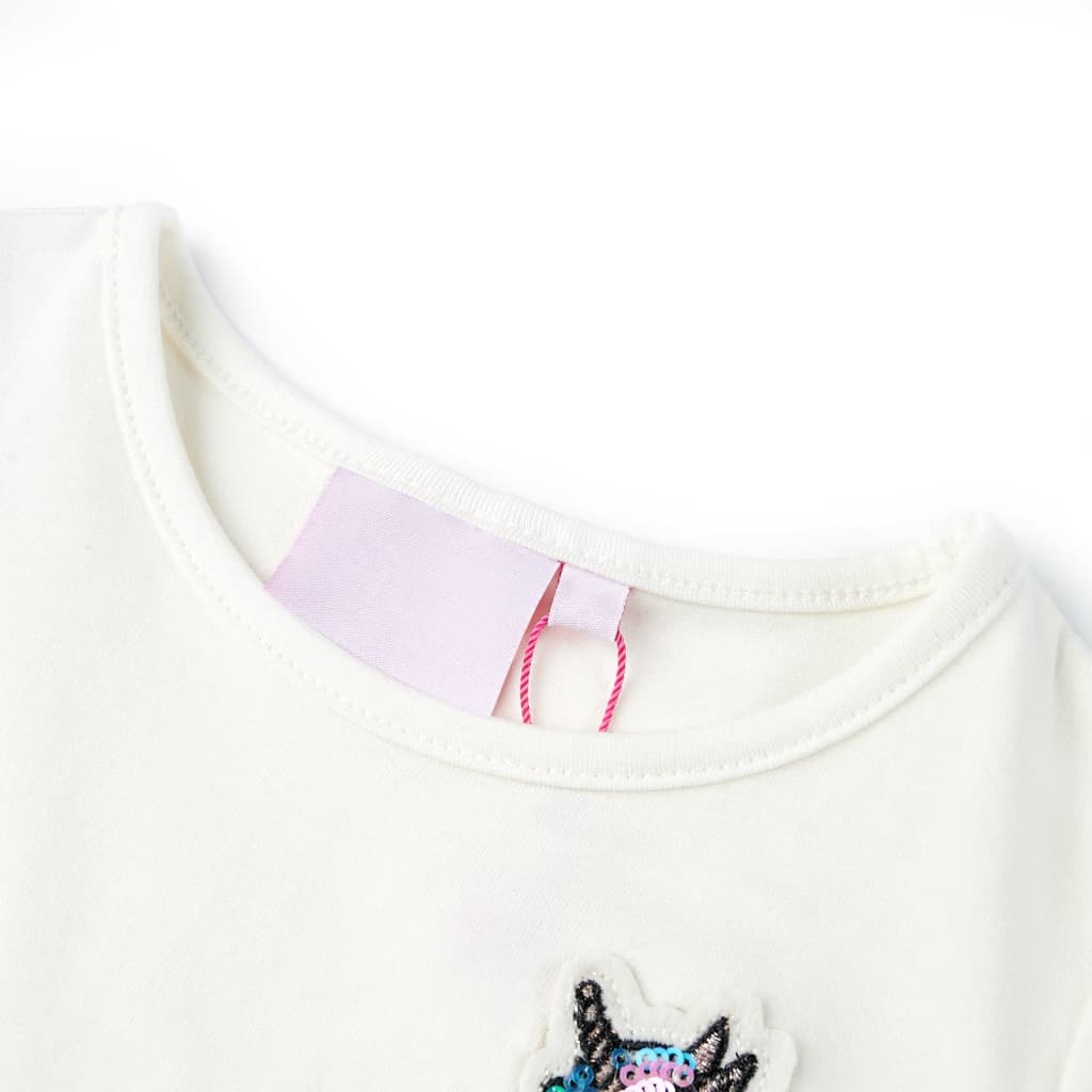 VidaXL Chemise enfant 104 écru