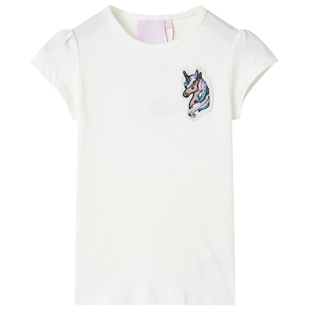 VidaXL Chemise enfant 116 écru