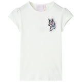 VidaXL Chemise enfant 116 écru