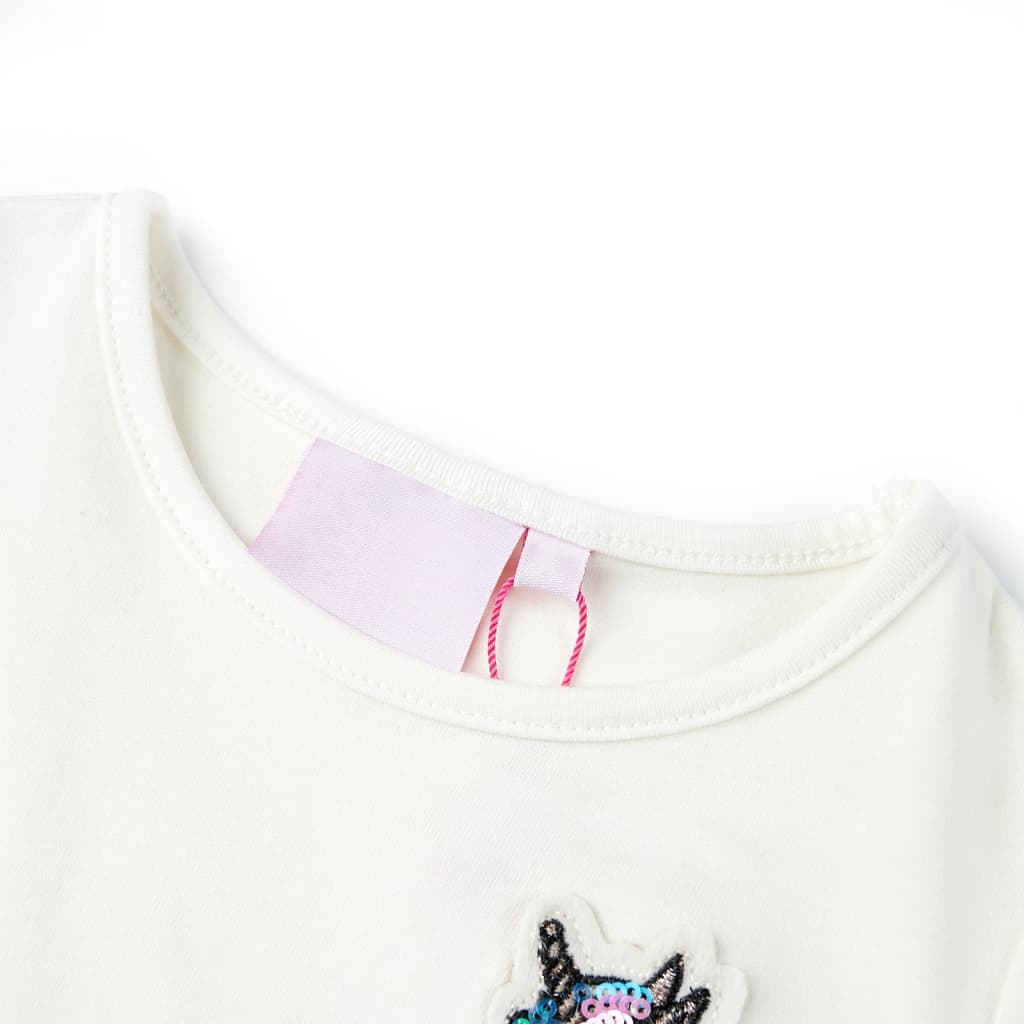 VidaXL Chemise enfant 128 écru