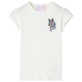 VidaXL Chemise enfant 140 écru