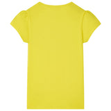 VidaXL Chemise enfant 116 jaune vif