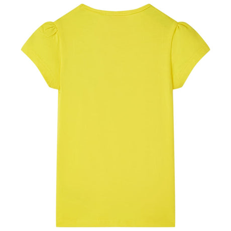 VidaXL Chemise enfant 140 jaune vif
