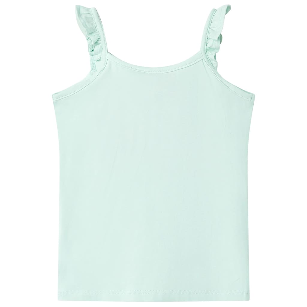 VidaXL Haut enfant 128 menthe clair