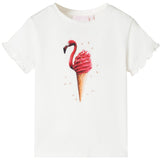 VidaXL Chemise enfant 116 écru