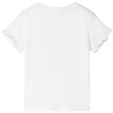 VidaXL Chemise enfant 116 écru