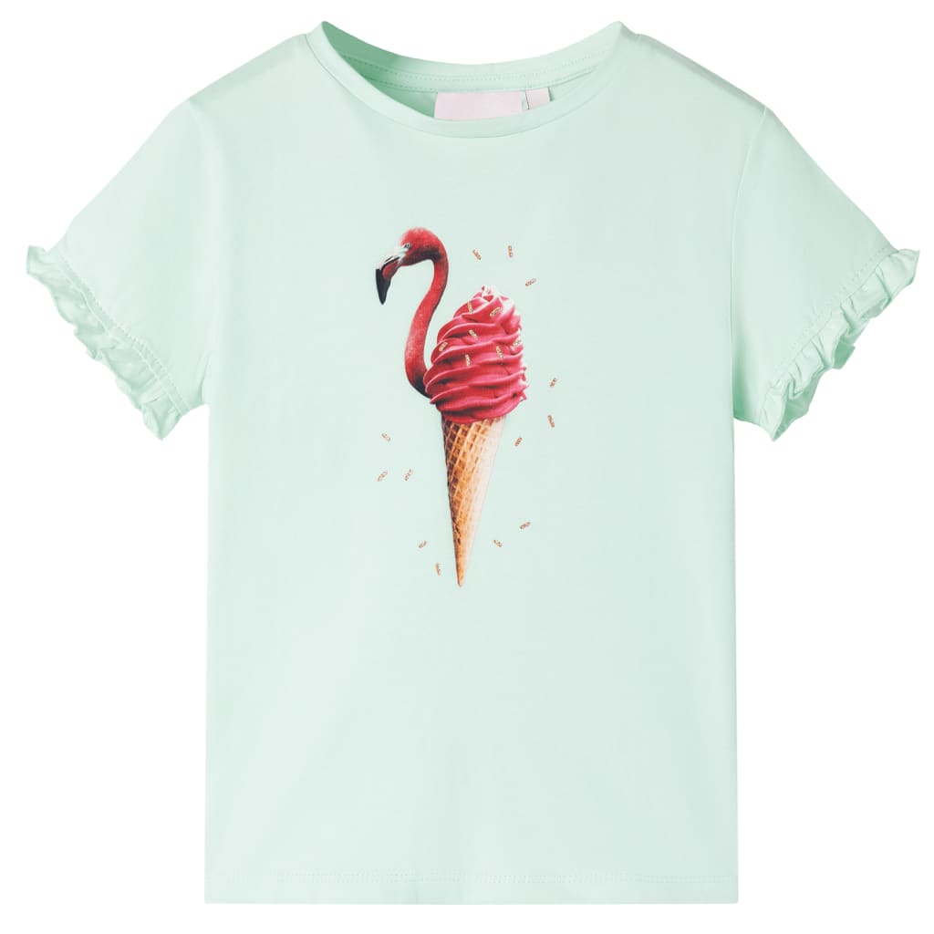 VidaXL Chemise enfant 116 menthe clair