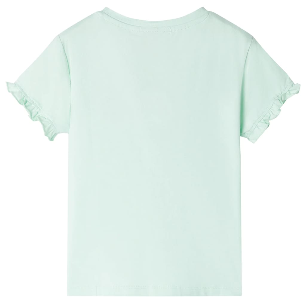 VidaXL Chemise enfant 116 menthe clair