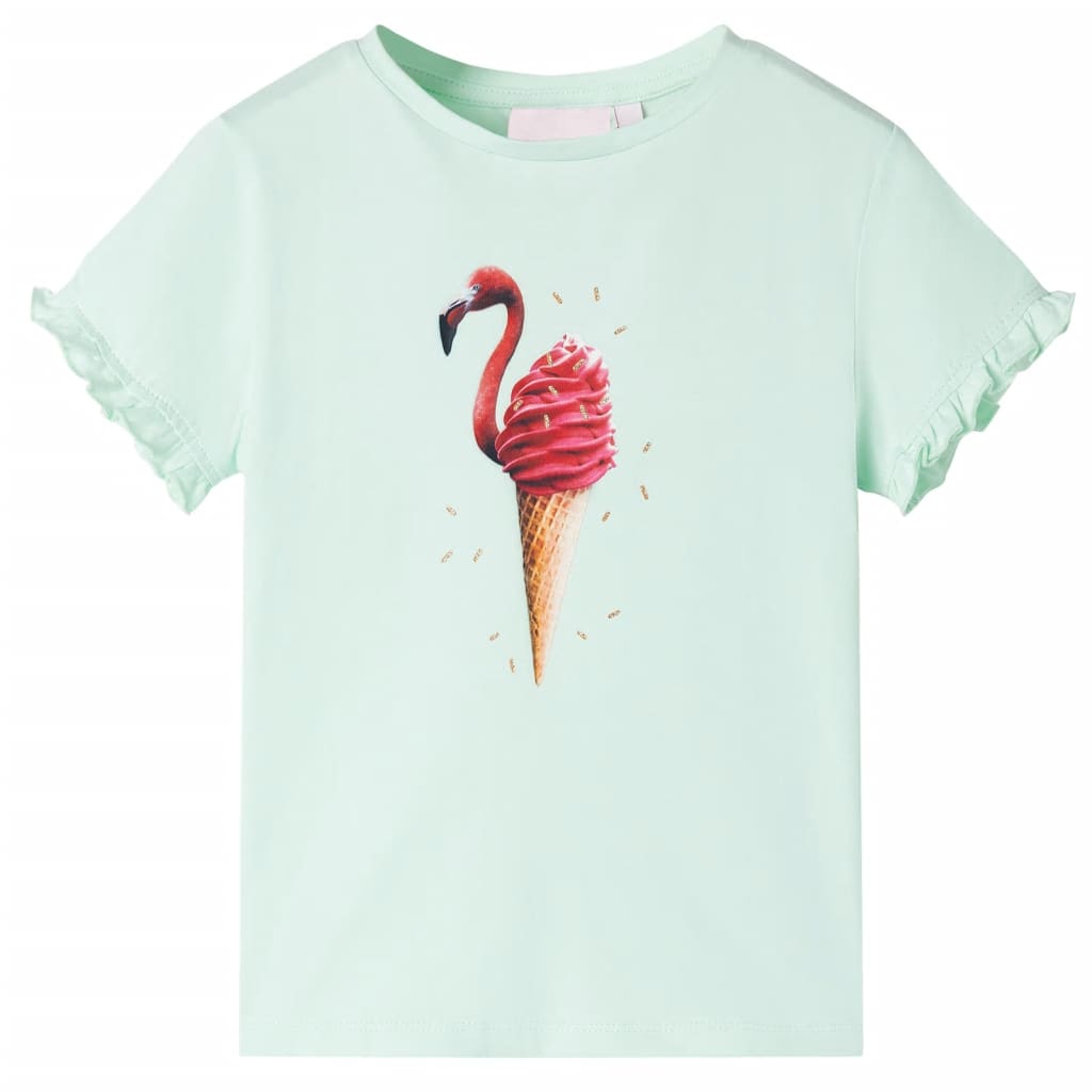 VidaXL Chemise enfant 128 menthe clair