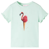 Chemise enfant VidaXL 140 menthe clair