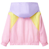 VidaXL Veste enfant à capuche 92 multicolore