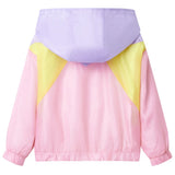 VidaXL Veste enfant avec capuche et fermeture éclair 104 multicolore