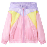 VidaXL Veste enfant avec capuche et fermeture éclair 140 multicolore