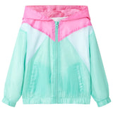 VidaXL Veste enfant avec capuche et fermeture éclair 104 multicolore