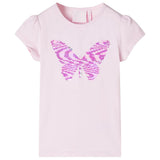 VidaXL Chemise enfant à manches courtes 92 rose tendre