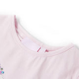 VidaXL Chemise enfant à manches courtes 92 rose tendre