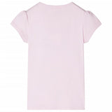 VidaXL Chemise enfant à manches courtes 104 rose tendre