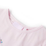 VidaXL Chemise enfant à manches courtes 140 rose tendre