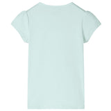 VidaXL Chemise enfant à manches courtes 104 couleur menthe clair