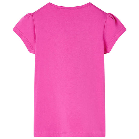 VidaXL Chemise enfant à manches courtes 104 rose foncé