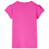 VidaXL chemise enfant à manches courtes 116 rose foncé