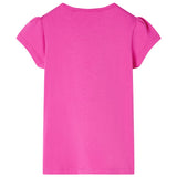 VidaXL Chemise enfant à manches courtes 140 rose foncé