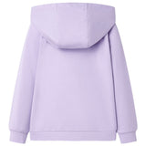 VidaXL Cardigan enfant avec capuche 92 lilas