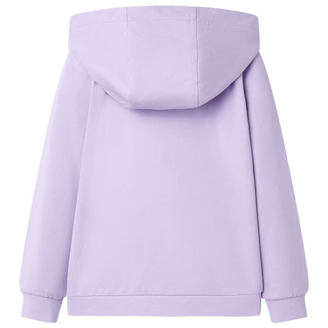 VidaXL Cardigan enfant avec capuche 92 lilas