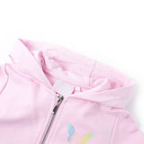 VidaXL gilet enfant avec capuche 104 rose clair