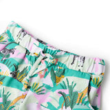 VidaXL Short enfant avec cordon de serrage 128 menthe clair