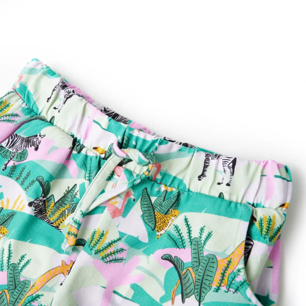 VidaXL Short enfant avec cordon 140 menthe clair