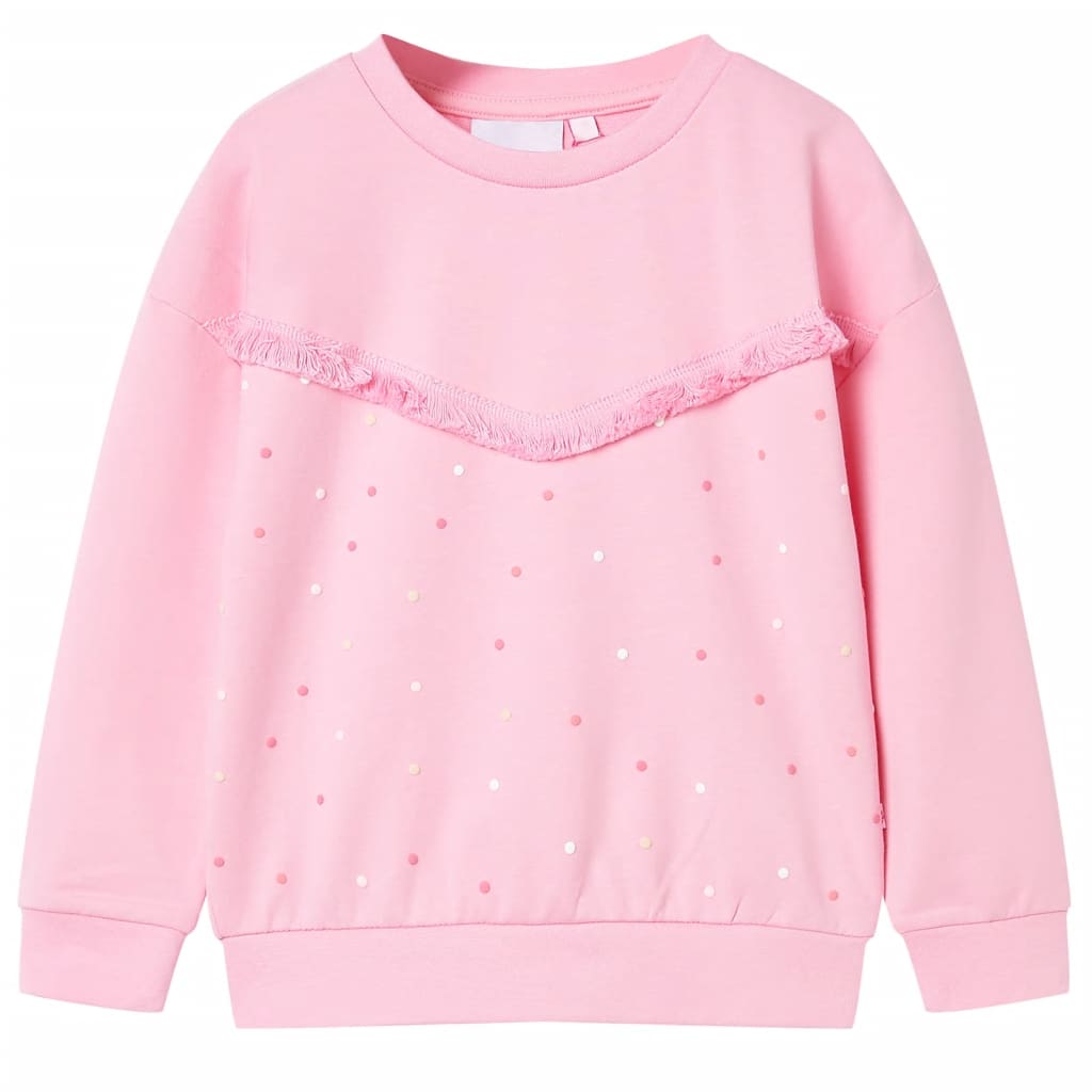 VidaXL Pull enfant 116 rose
