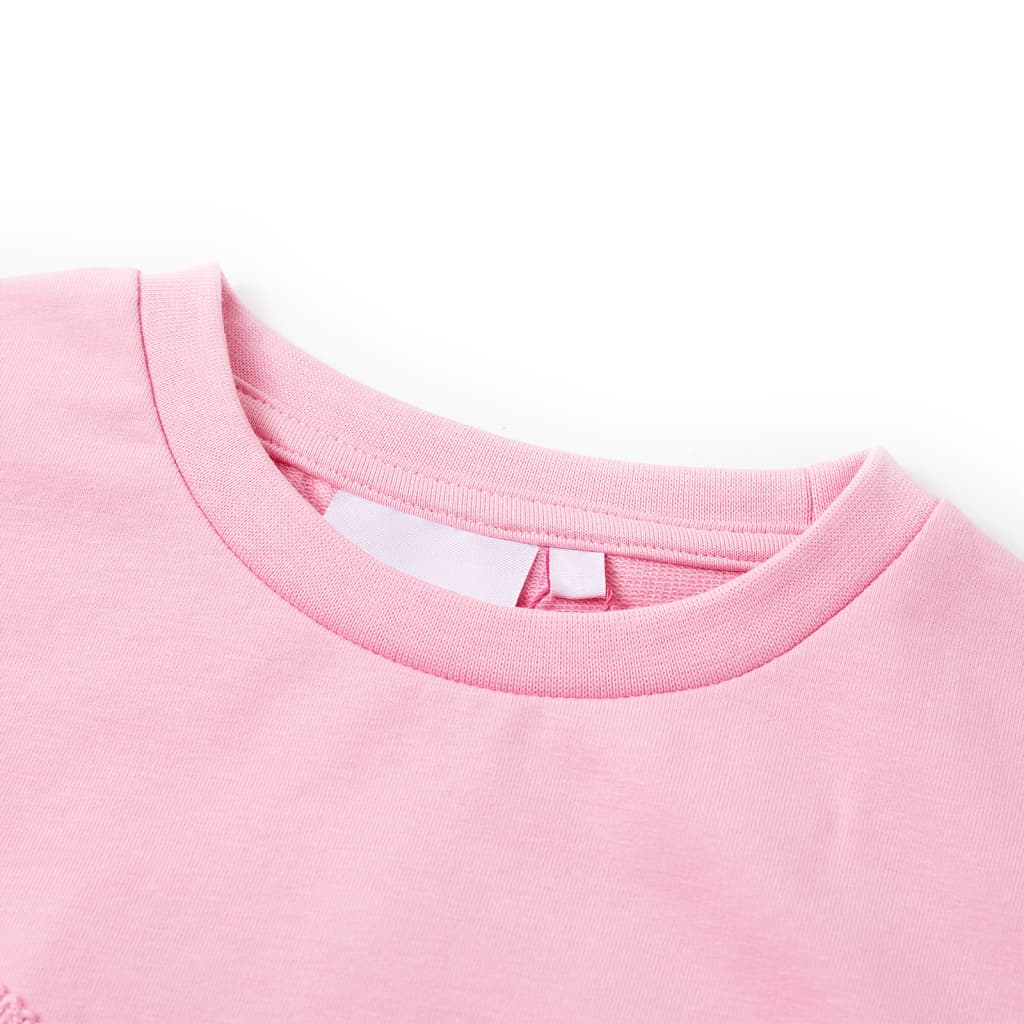 VidaXL Pull enfant 116 rose