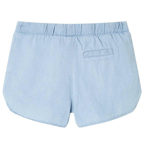 VidaXL Short enfant 92 bleu denim doux