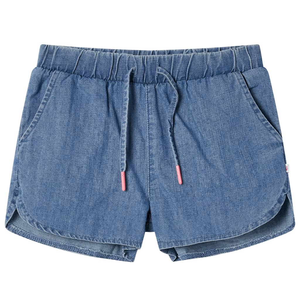 VidaXL Short enfant 92 bleu denim