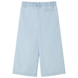 VidaXL Pantalon enfant 140 bleu denim doux