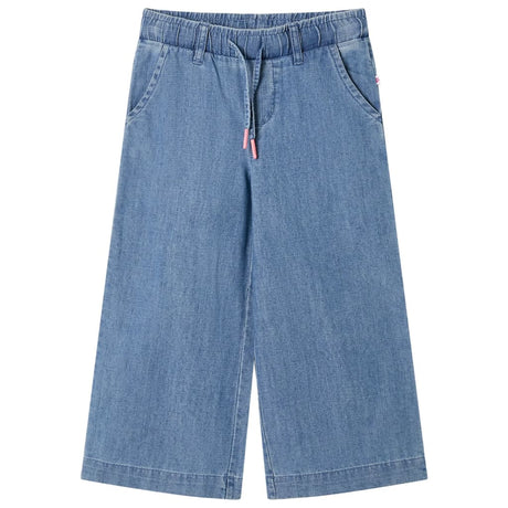 VidaXL Pantalon enfant 92 bleu denim
