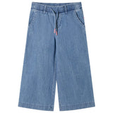 VidaXL Pantalon enfant 140 bleu denim