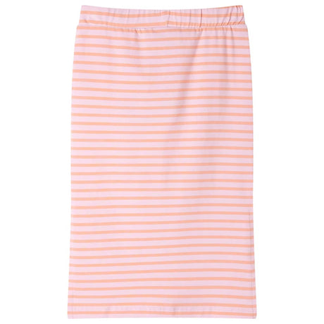 VidaXL Jupe enfant droite à rayures 104 rose